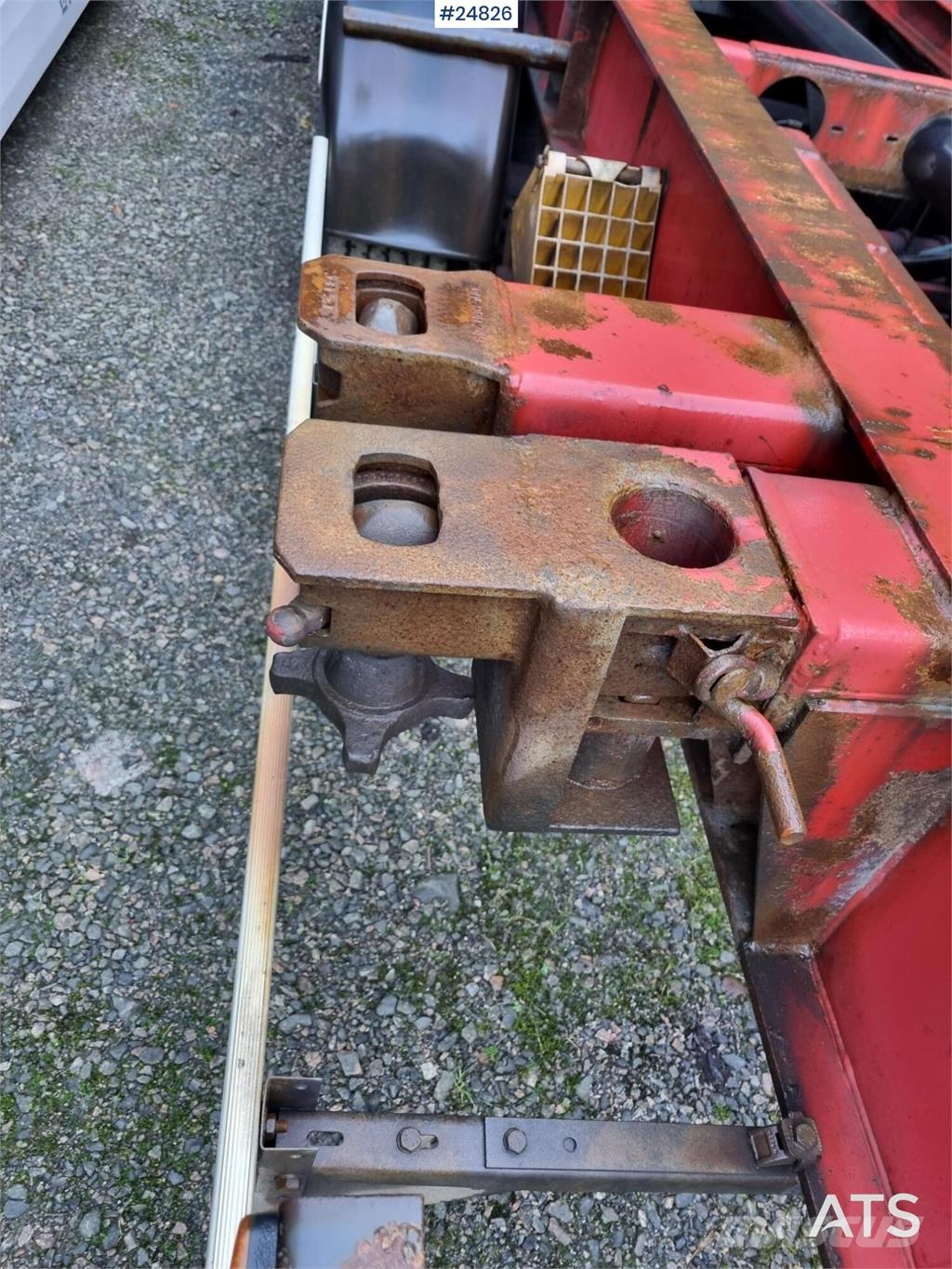Schweriner 3 axle container chassis Andre hengere