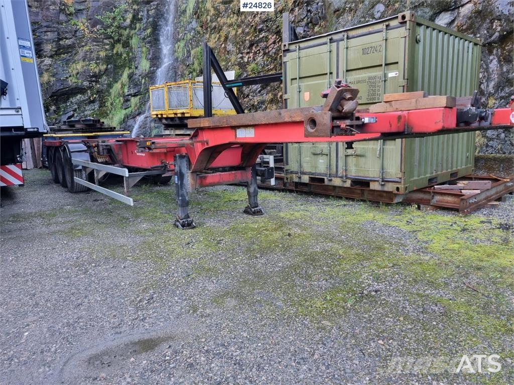 Schweriner 3 axle container chassis Andre hengere