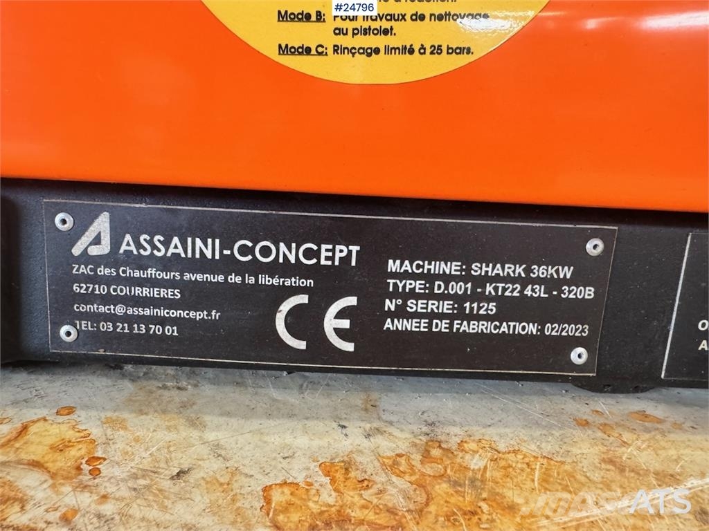 Shark High-Pressure Cleaning Unit – Only 250 Hours! Građevinarstvo – ostalo