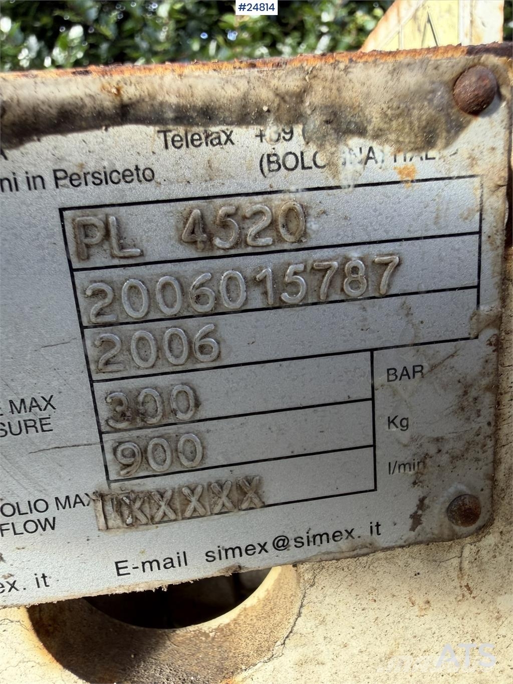 Simex PL 4520 milling attachment Other