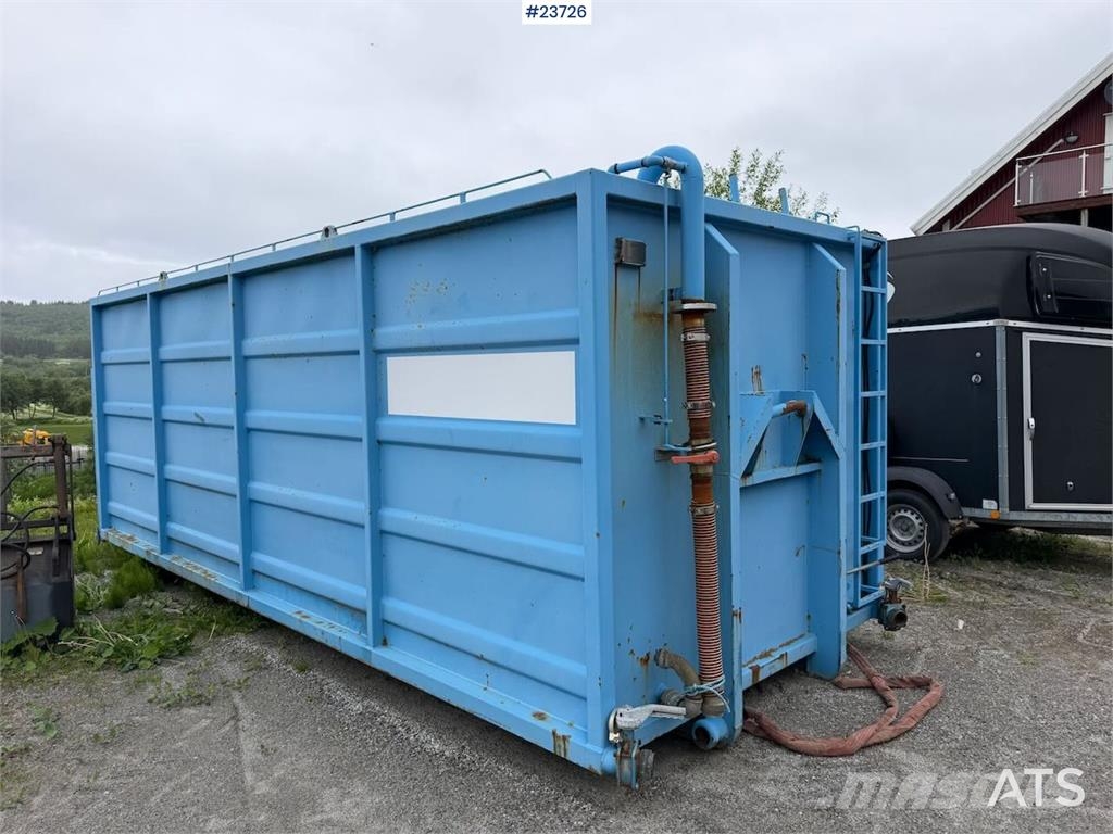 Simon Moos dewatering container - 30m³ Contenedores especiales