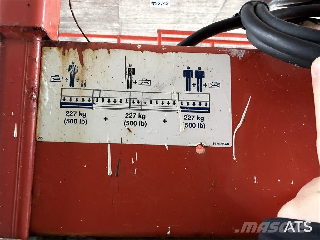 SkyJack SJ9250 scissor lift Žirkliniai keltuvai