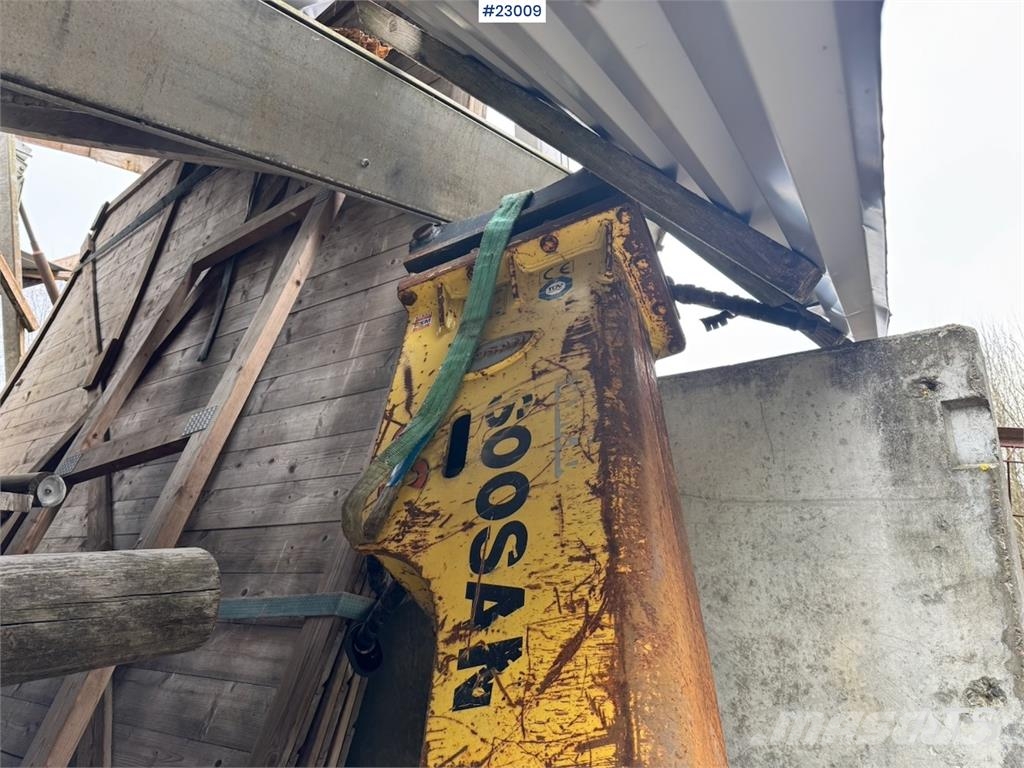 Soosan SB50TS-P hydraulic breaker with S60 attachment. Iskuvasarat