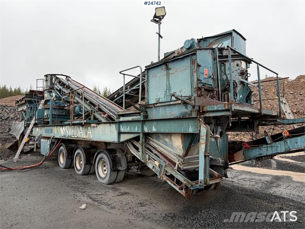 Svedala Roadmaster H4000 Rock crusher クラッシャー固定式