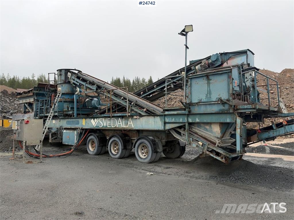 Svedala Roadmaster H4000 Rock crusher クラッシャー固定式