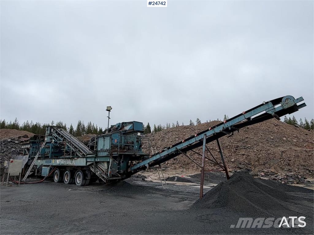 Svedala Roadmaster H4000 Rock crusher クラッシャー固定式