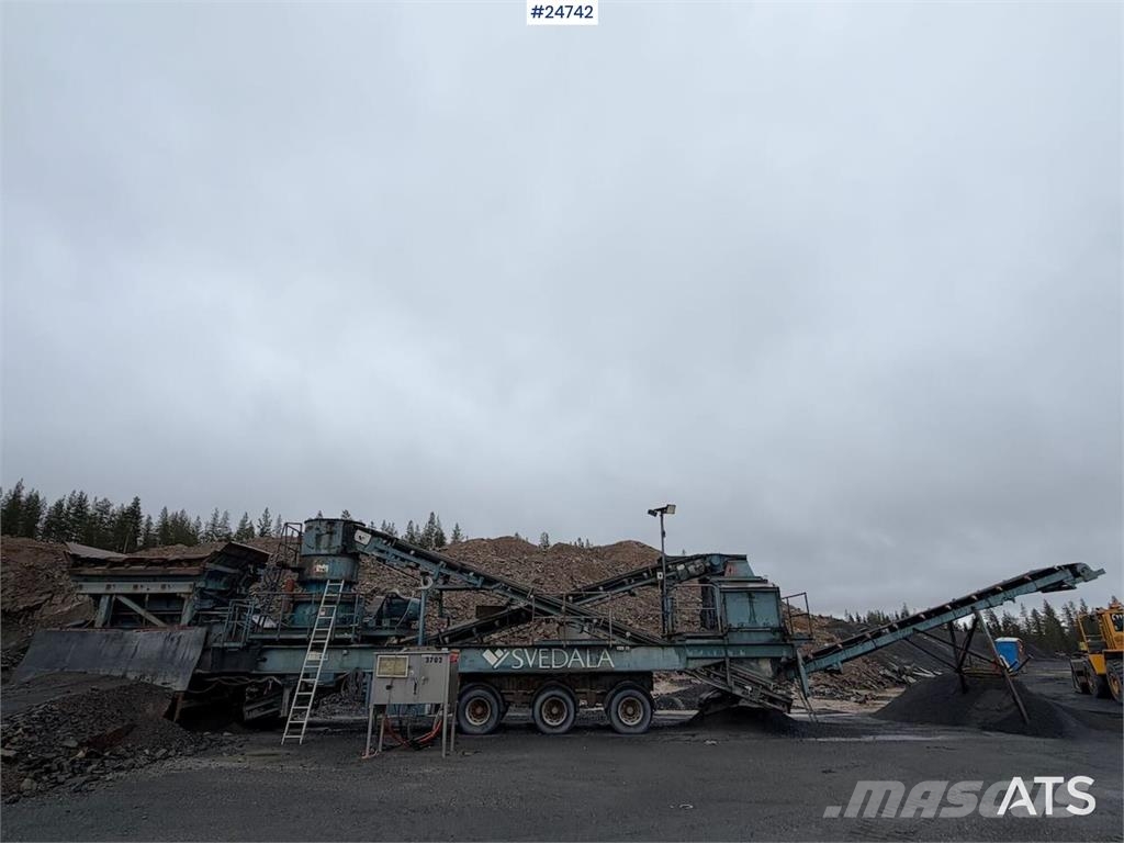 Svedala Roadmaster H4000 Rock crusher クラッシャー固定式