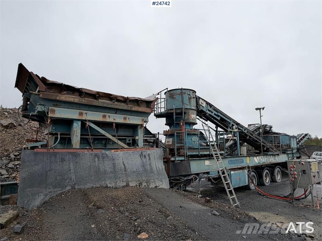 Svedala Roadmaster H4000 Rock crusher クラッシャー固定式