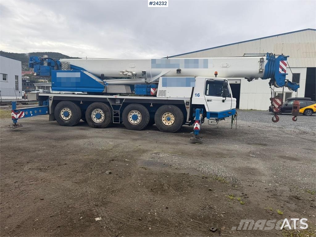 Tadano Faun FA 031 8x6 mobile crane 65 ton with jib and 12 ton رافعات صالحة لكل أنواع الطرق