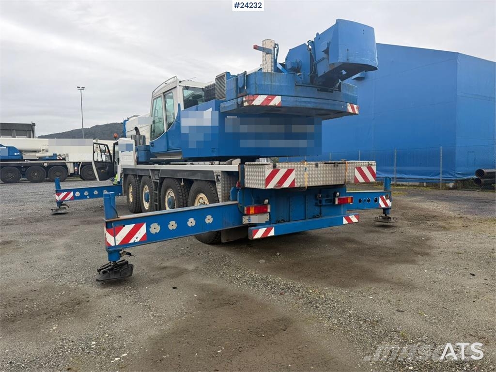 Tadano Faun FA 031 8x6 mobile crane 65 ton with jib and 12 ton رافعات صالحة لكل أنواع الطرق