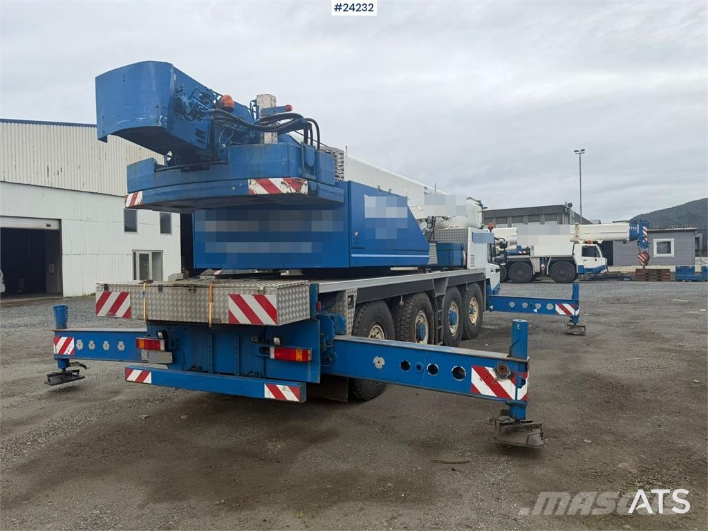 Tadano Faun FA 031 8x6 mobile crane 65 ton with jib and 12 ton رافعات صالحة لكل أنواع الطرق