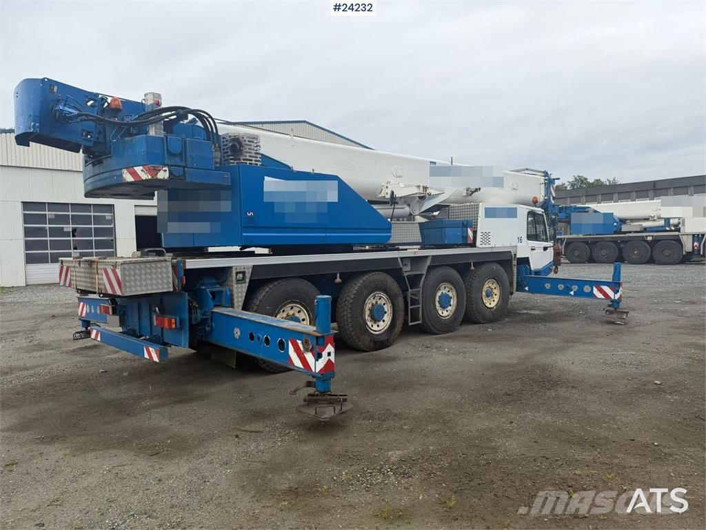 Tadano Faun FA 031 8x6 mobile crane 65 ton with jib and 12 ton رافعات صالحة لكل أنواع الطرق
