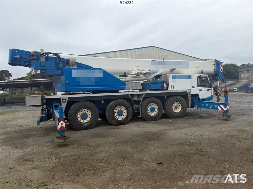 Tadano Faun FA 031 8x6 mobile crane 65 ton with jib and 12 ton رافعات صالحة لكل أنواع الطرق