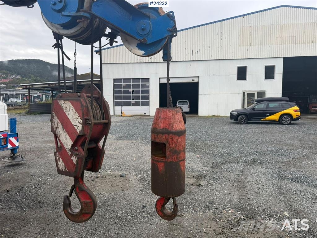 Tadano Faun FA 031 8x6 mobile crane 65 ton with jib and 12 ton رافعات صالحة لكل أنواع الطرق