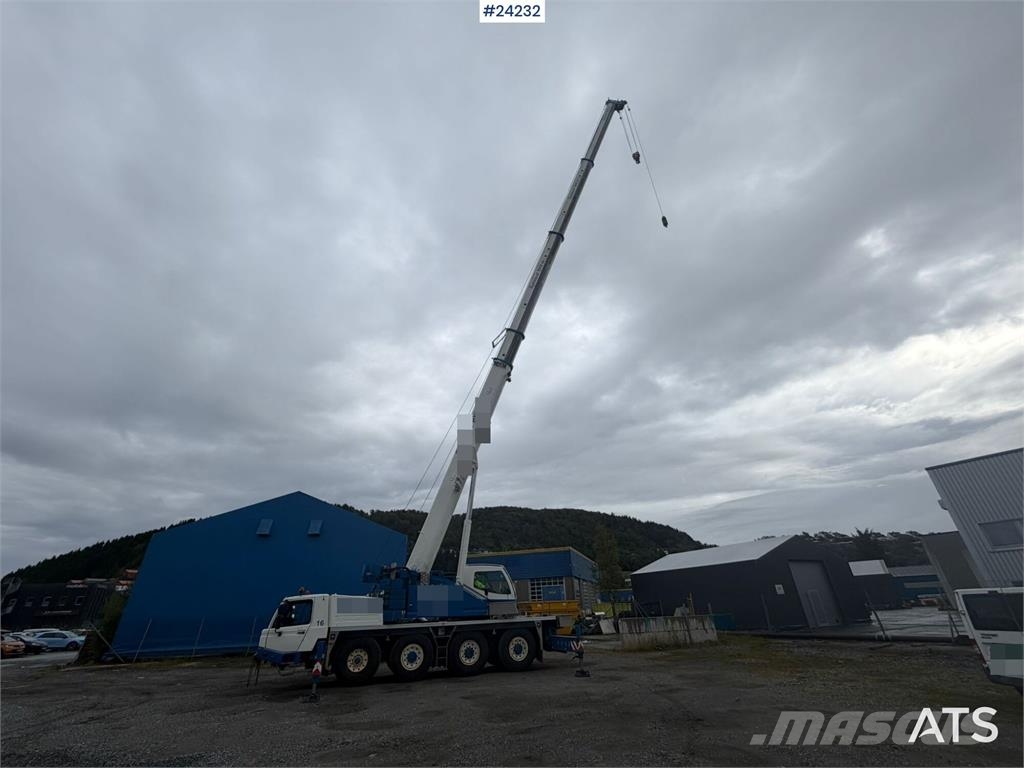 Tadano Faun FA 031 8x6 mobile crane 65 ton with jib and 12 ton رافعات صالحة لكل أنواع الطرق