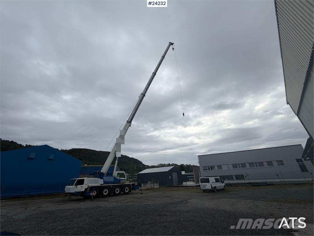 Tadano Faun FA 031 8x6 mobile crane 65 ton with jib and 12 ton رافعات صالحة لكل أنواع الطرق