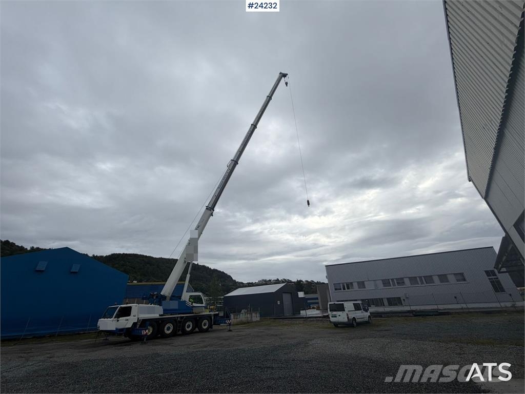 Tadano Faun FA 031 8x6 mobile crane 65 ton with jib and 12 ton رافعات صالحة لكل أنواع الطرق