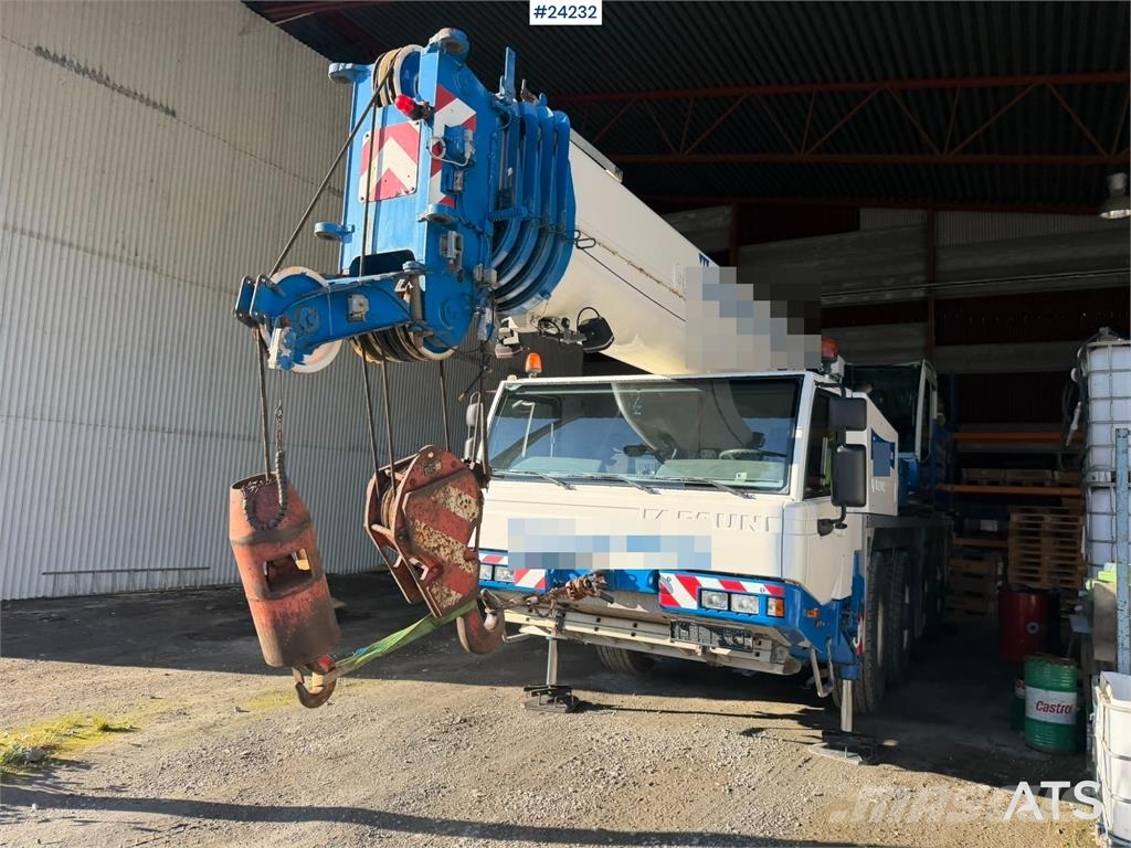 Tadano Faun FA 031 8x6 mobile crane 65 ton with jib and 12 ton رافعات صالحة لكل أنواع الطرق