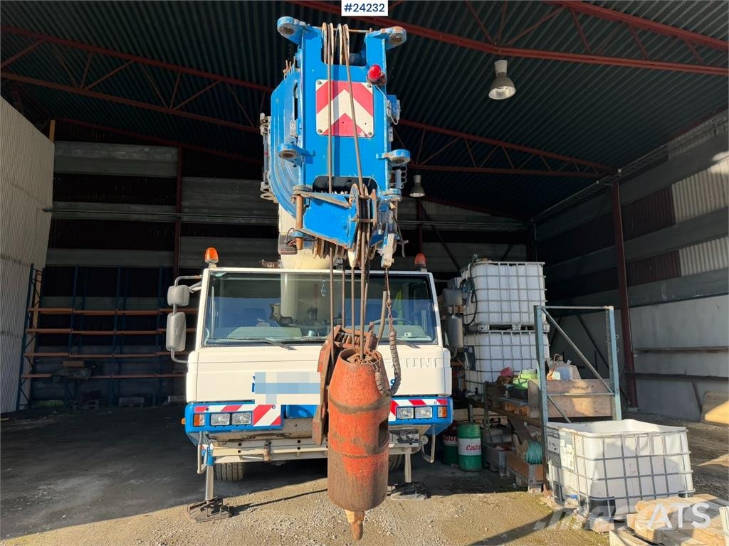 Tadano Faun FA 031 8x6 mobile crane 65 ton with jib and 12 ton رافعات صالحة لكل أنواع الطرق