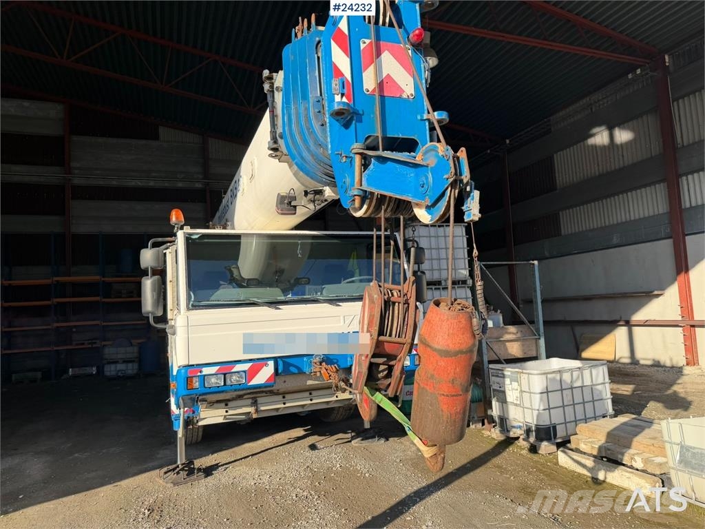 Tadano Faun FA 031 8x6 mobile crane 65 ton with jib and 12 ton رافعات صالحة لكل أنواع الطرق