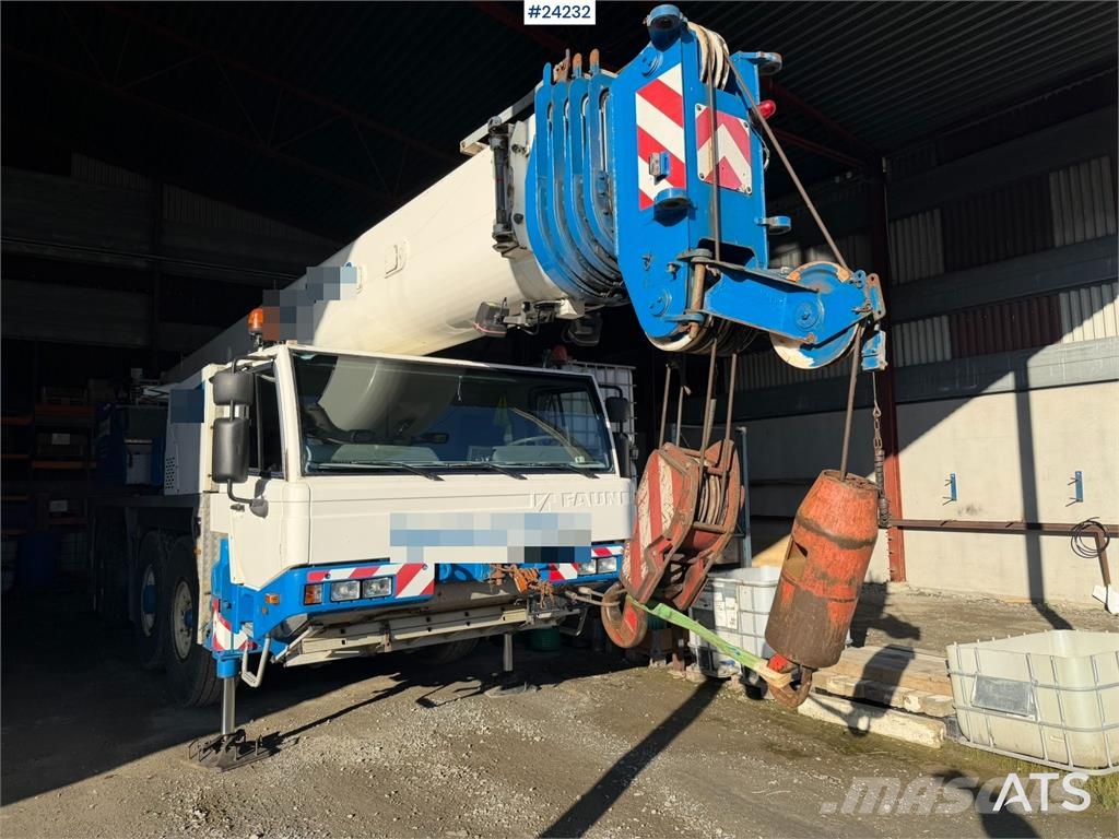 Tadano Faun FA 031 8x6 mobile crane 65 ton with jib and 12 ton رافعات صالحة لكل أنواع الطرق
