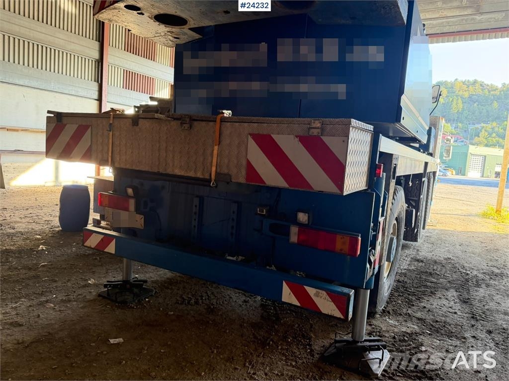 Tadano Faun FA 031 8x6 mobile crane 65 ton with jib and 12 ton رافعات صالحة لكل أنواع الطرق