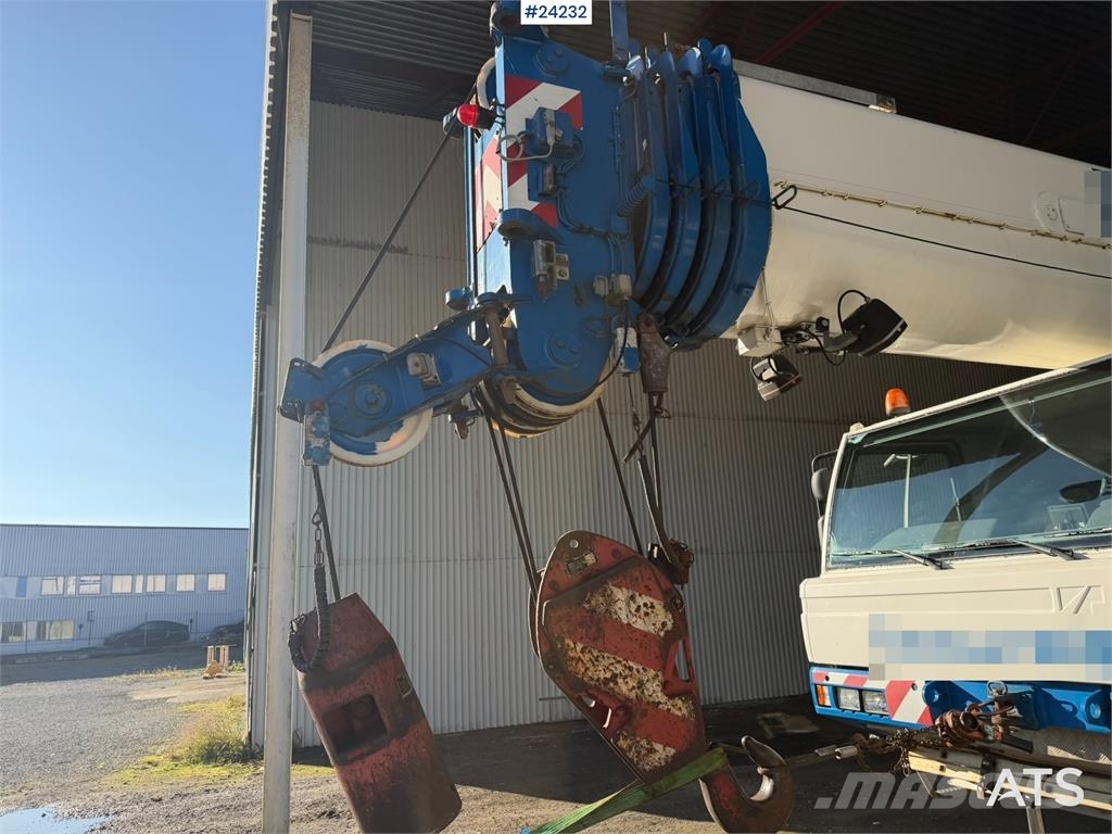 Tadano Faun FA 031 8x6 mobile crane 65 ton with jib and 12 ton رافعات صالحة لكل أنواع الطرق