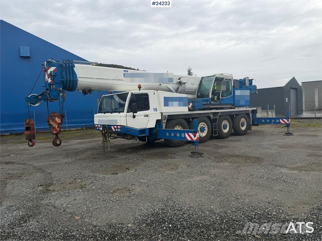 Tadano Faun FA 031 8x6 mobile crane 65 ton with jib and 12 ton رافعات صالحة لكل أنواع الطرق