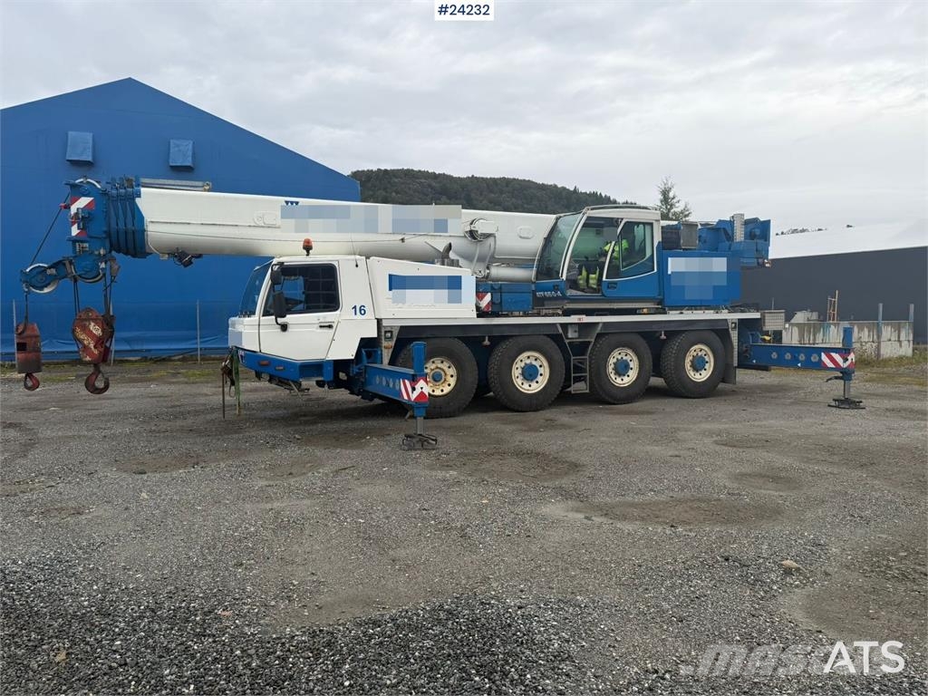 Tadano Faun FA 031 8x6 mobile crane 65 ton with jib and 12 ton رافعات صالحة لكل أنواع الطرق