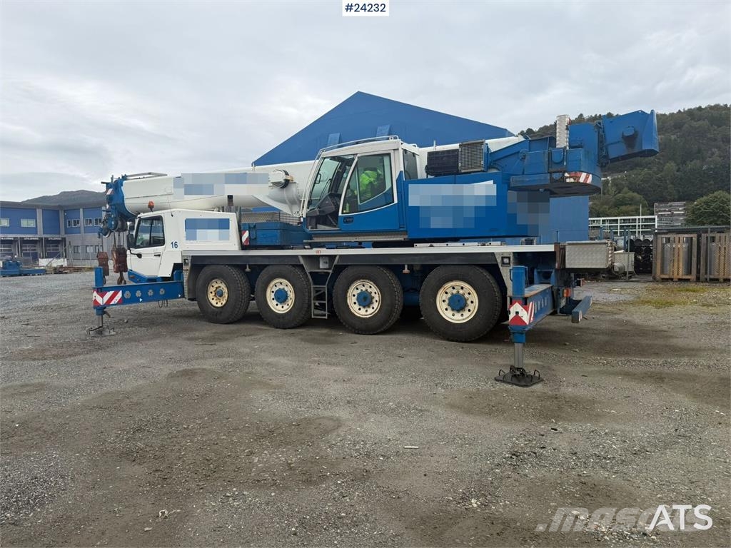Tadano Faun FA 031 8x6 mobile crane 65 ton with jib and 12 ton رافعات صالحة لكل أنواع الطرق