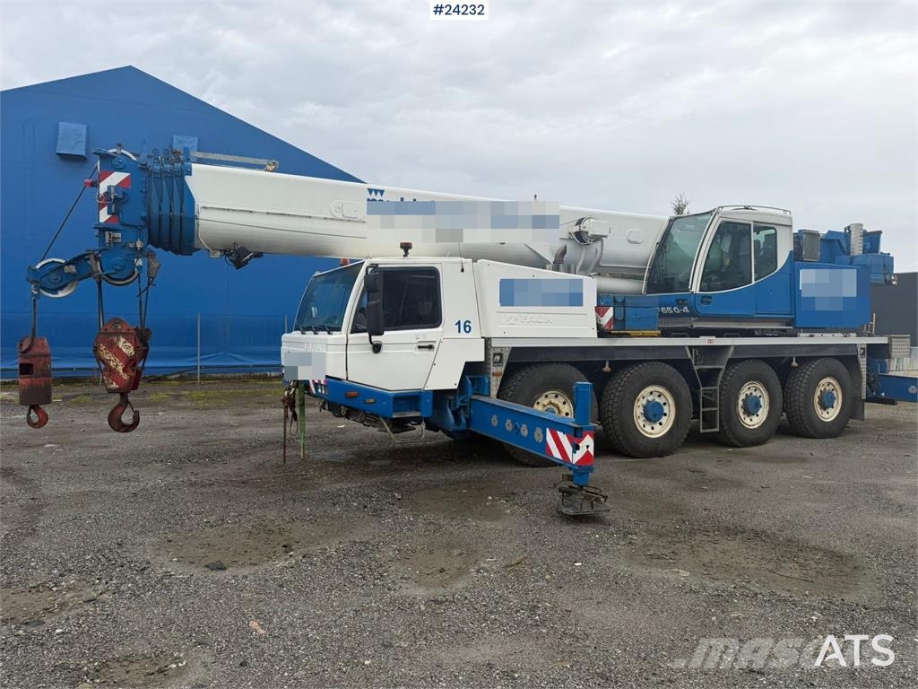 Tadano Faun FA 031 8x6 mobile crane 65 ton with jib and 12 ton رافعات صالحة لكل أنواع الطرق