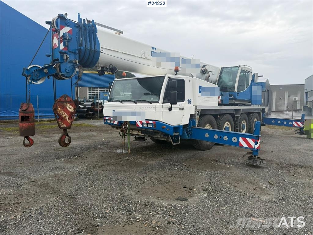 Tadano Faun FA 031 8x6 mobile crane 65 ton with jib and 12 ton رافعات صالحة لكل أنواع الطرق