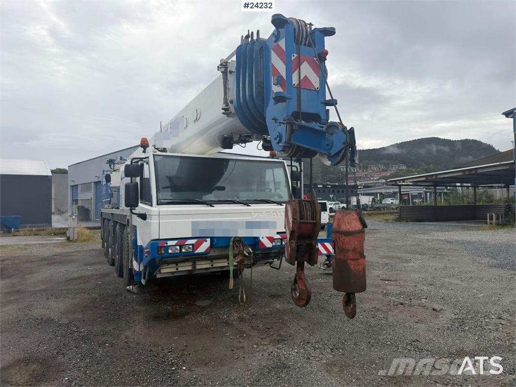Tadano Faun FA 031 8x6 mobile crane 65 ton with jib and 12 ton رافعات صالحة لكل أنواع الطرق