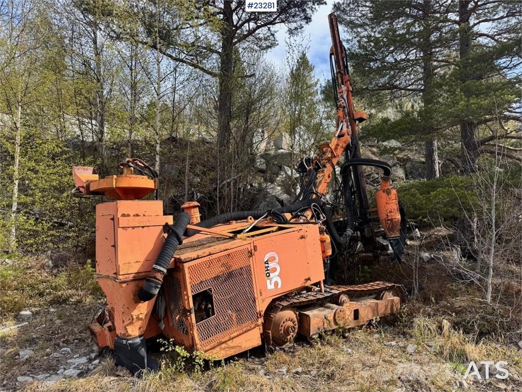 Tamrock DHA500 Drilling Rig معدات الثقب السطحي