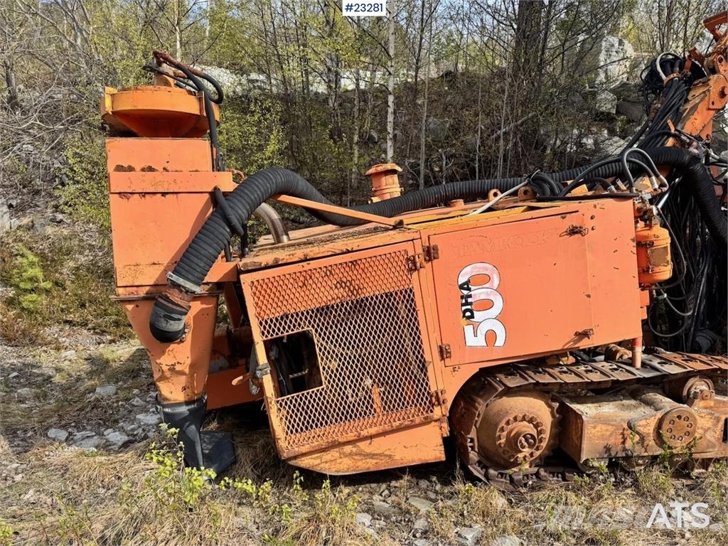 Tamrock DHA500 Drilling Rig معدات الثقب السطحي