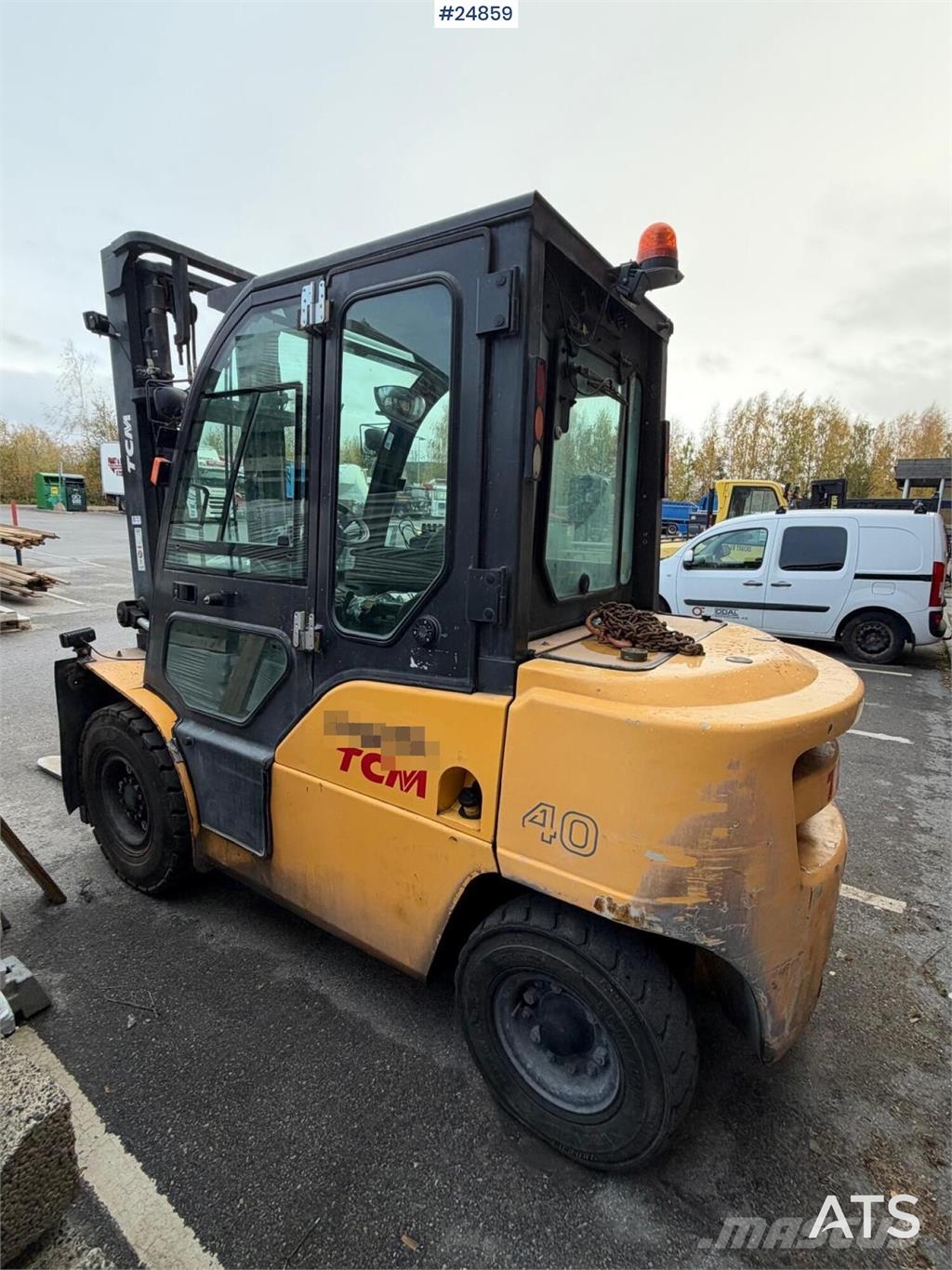 TCM 40 Counterbalance forklift Dyzeliniai krautuvai