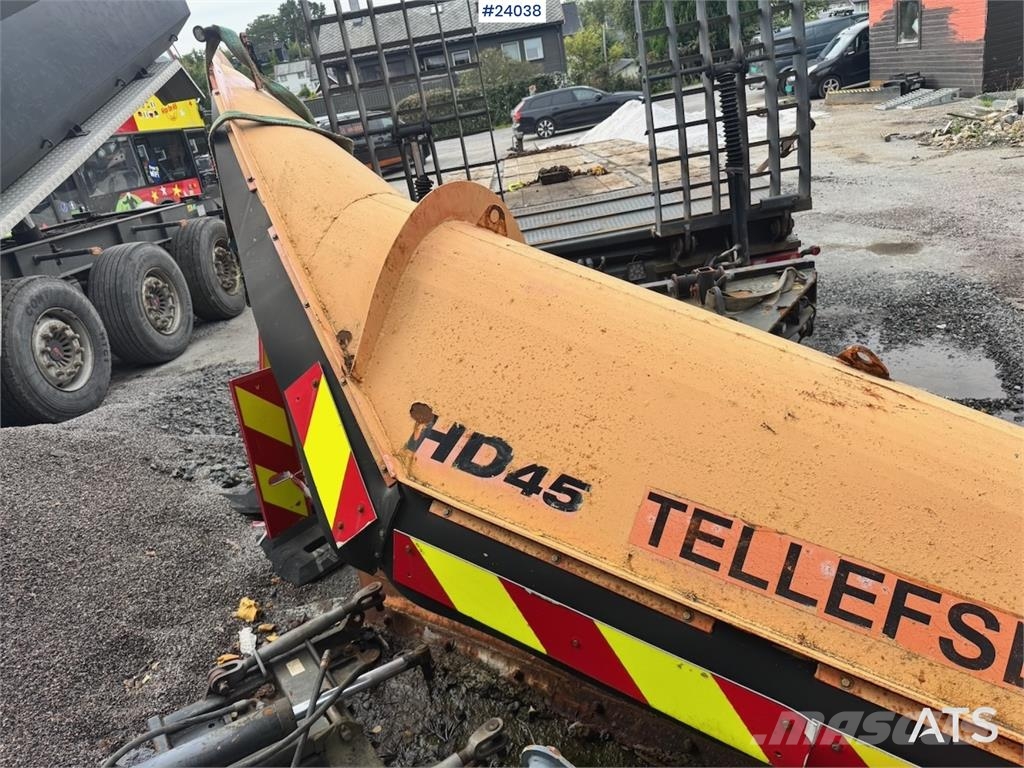 Tellefsdal HD45 P3700 Snow Plow معدات النقل - غير ذلك