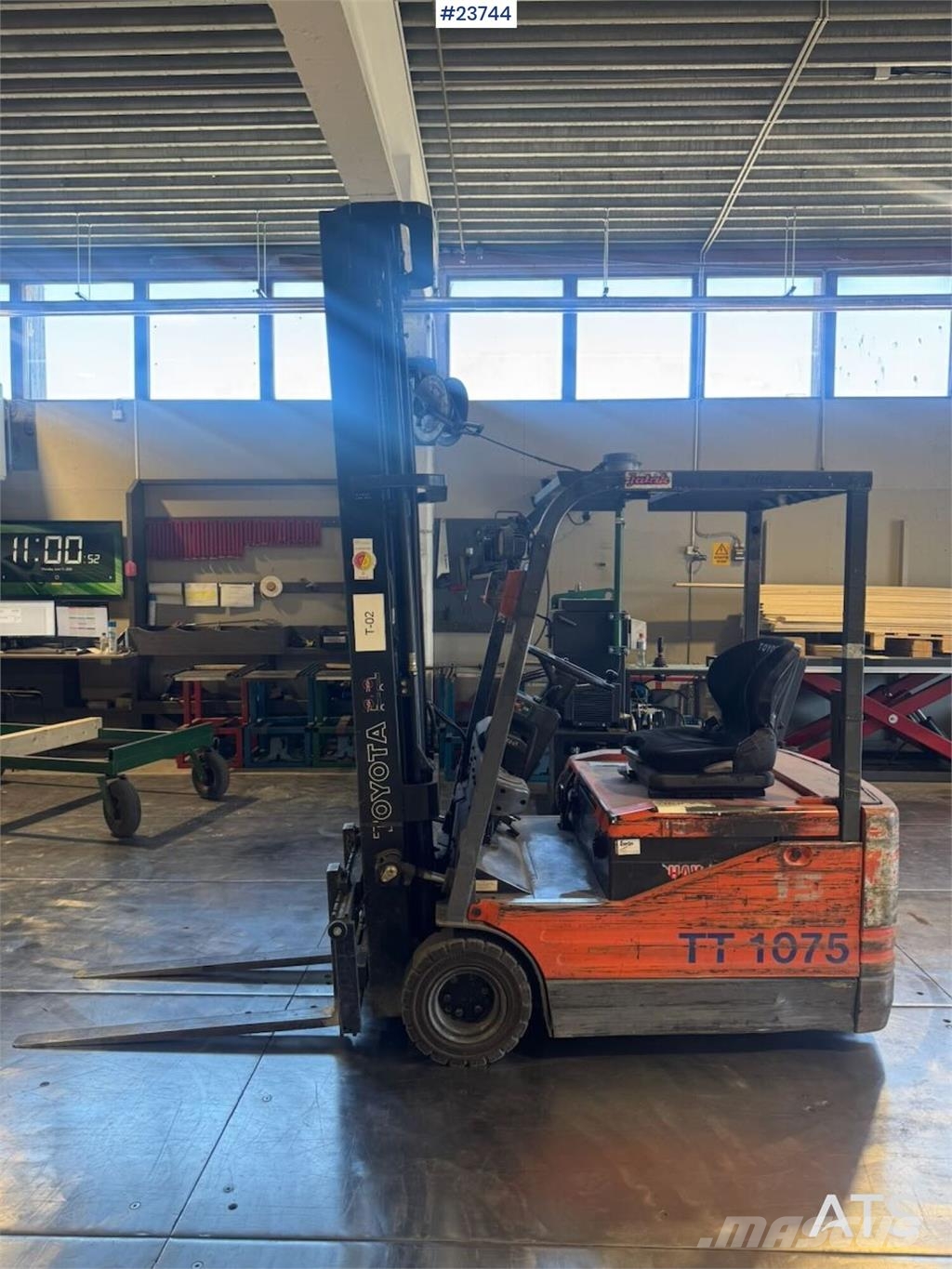 Toyota 8FBE15 Electric Forklift Electric forklifts
