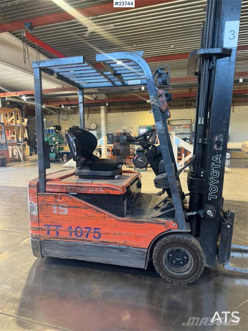 Toyota 8FBE15 Electric Forklift Electric forklifts