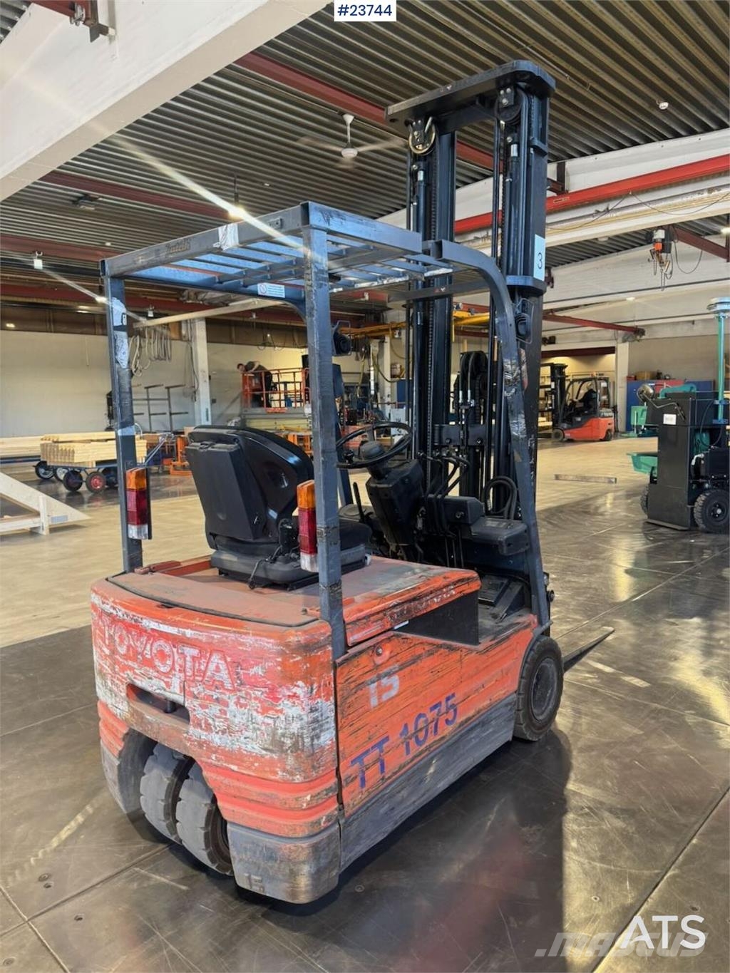 Toyota 8FBE15 Electric Forklift Electric forklifts