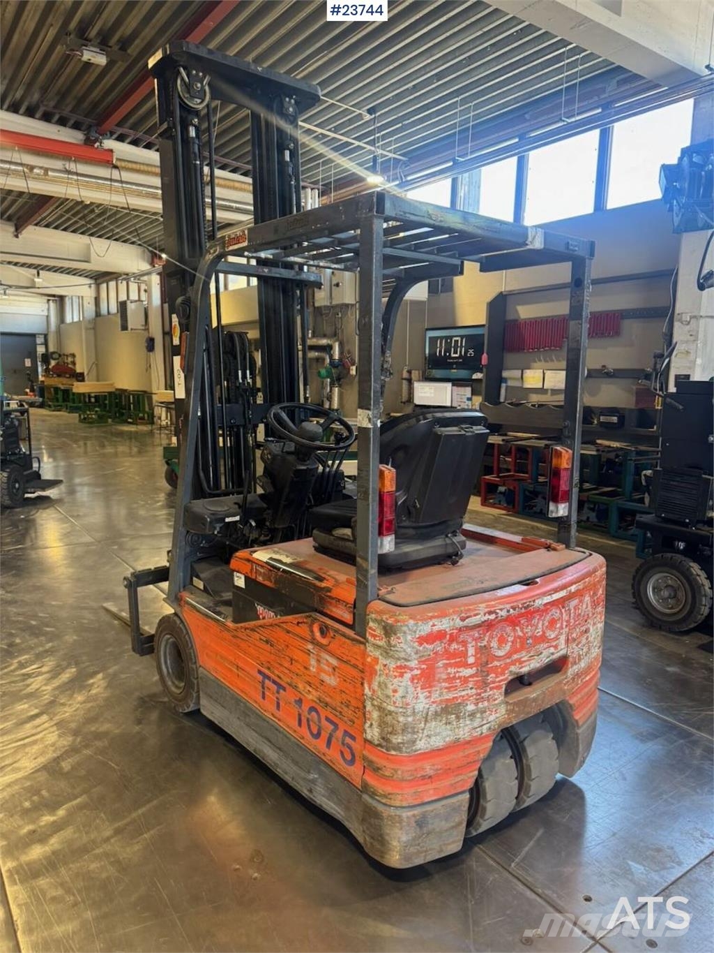 Toyota 8FBE15 Electric Forklift Electric forklifts