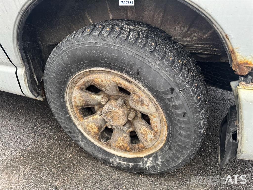 Toyota Hiace 4x4. Furgonetas cerradas
