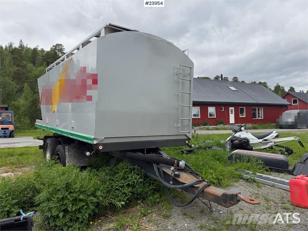 Trailer-Bygg TB 20 tipper trailer. Repair project. Tipper trailers