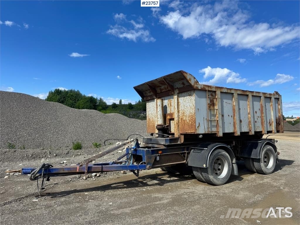 Trio Wabco tipping trailer Billenő pótkocsik