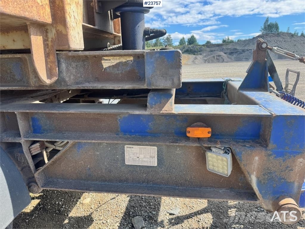Trio Wabco tipping trailer Billenő pótkocsik
