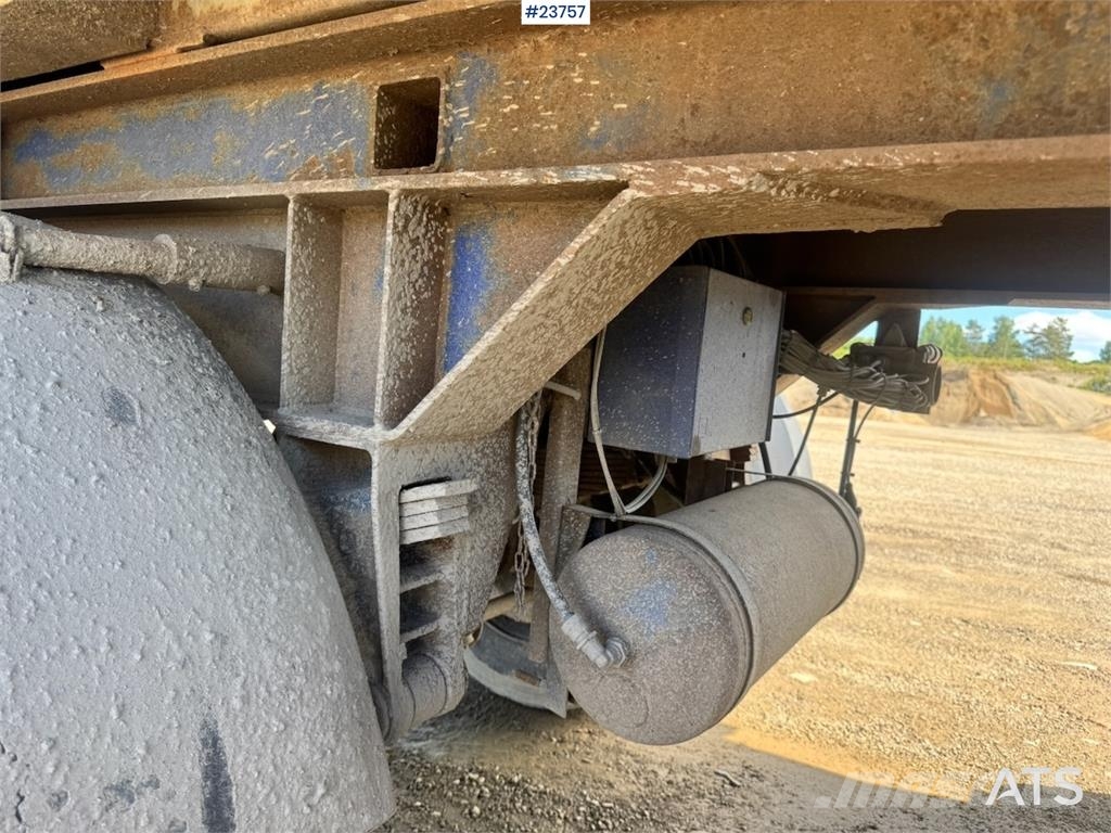 Trio Wabco tipping trailer Billenő pótkocsik