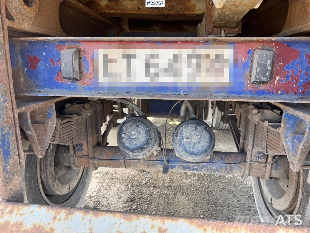Trio Wabco tipping trailer Billenő pótkocsik