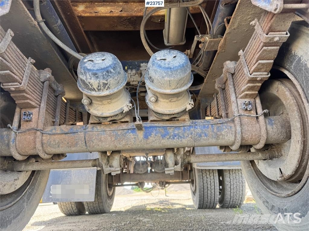 Trio Wabco tipping trailer Billenő pótkocsik