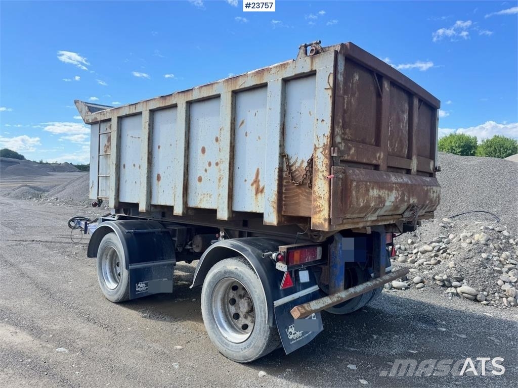 Trio Wabco tipping trailer Billenő pótkocsik