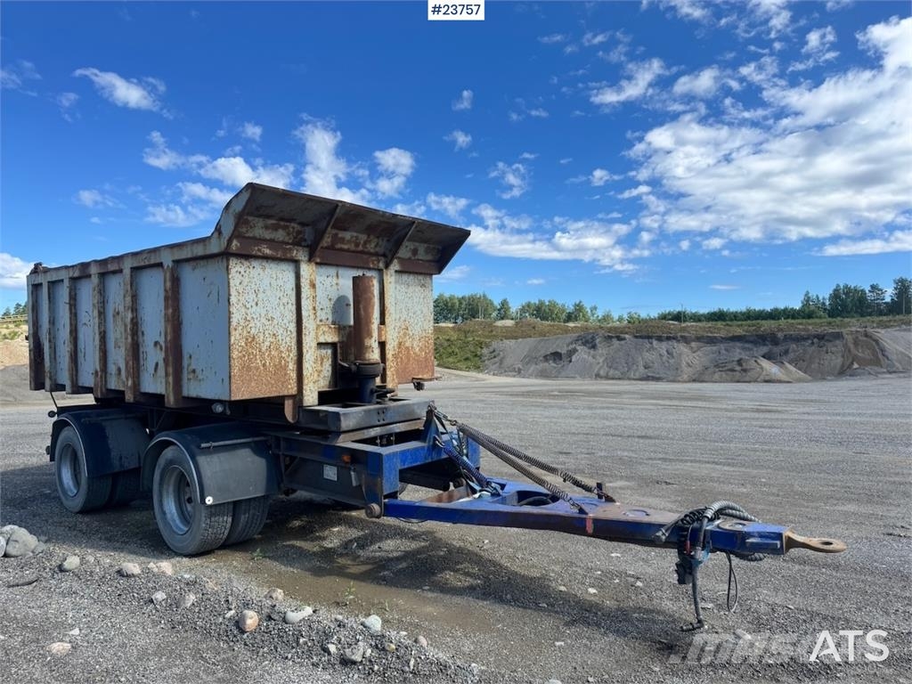 Trio Wabco tipping trailer Billenő pótkocsik